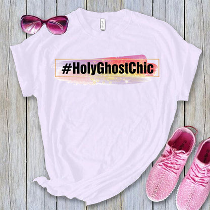 HolyGhostChic (style 3) - Short sleeve t-shirt