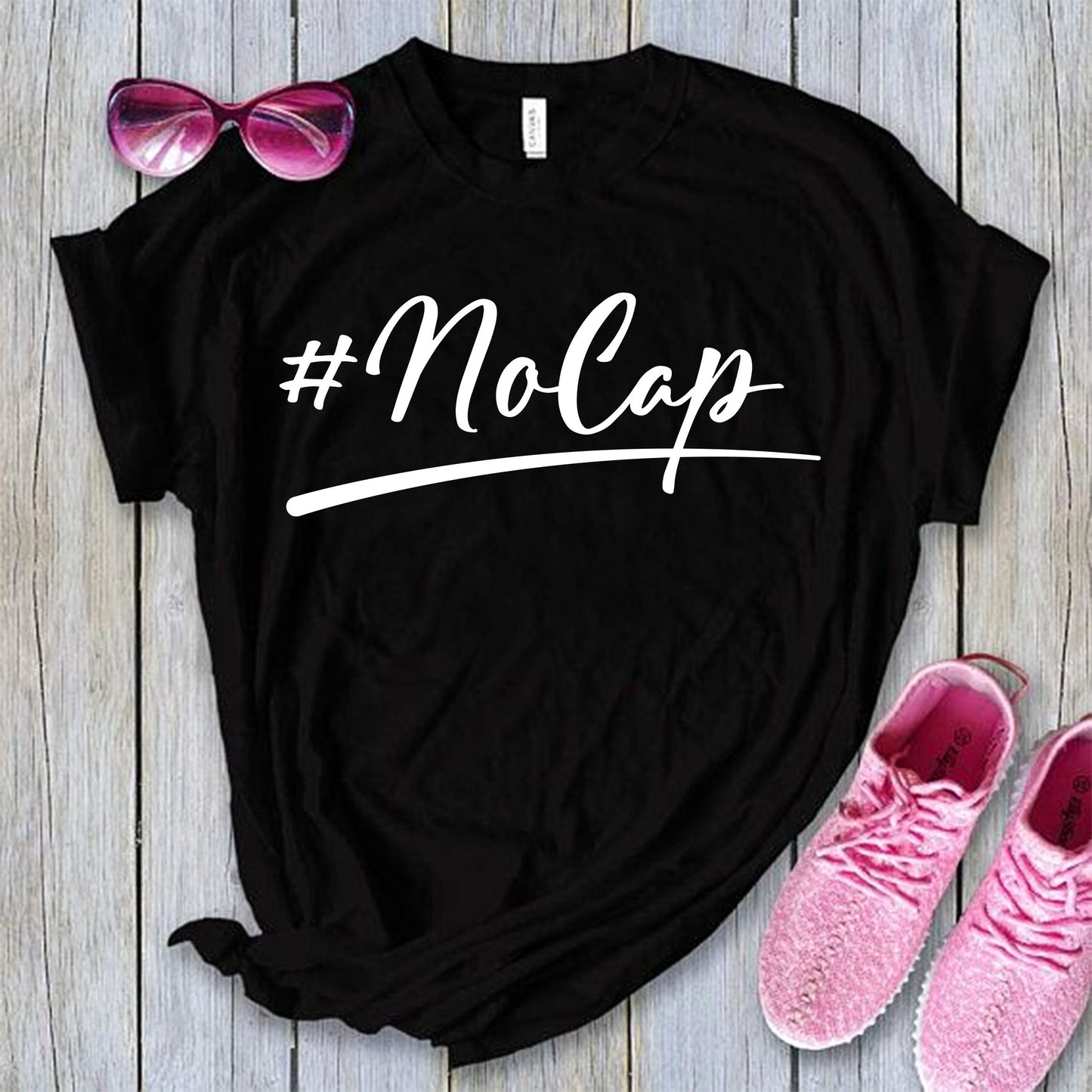 #NoCap (style 4) - Short sleeve t-shirt