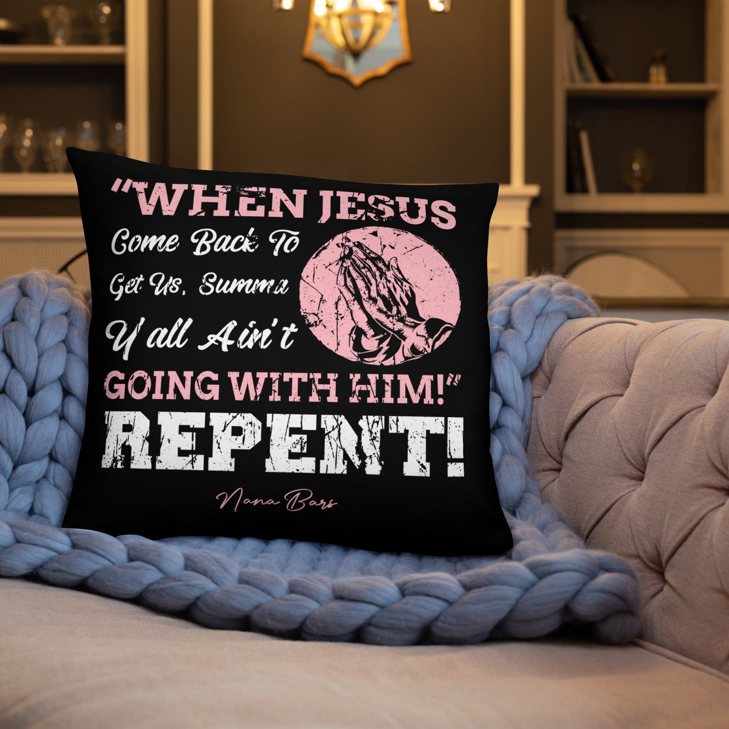 Repent Pillow