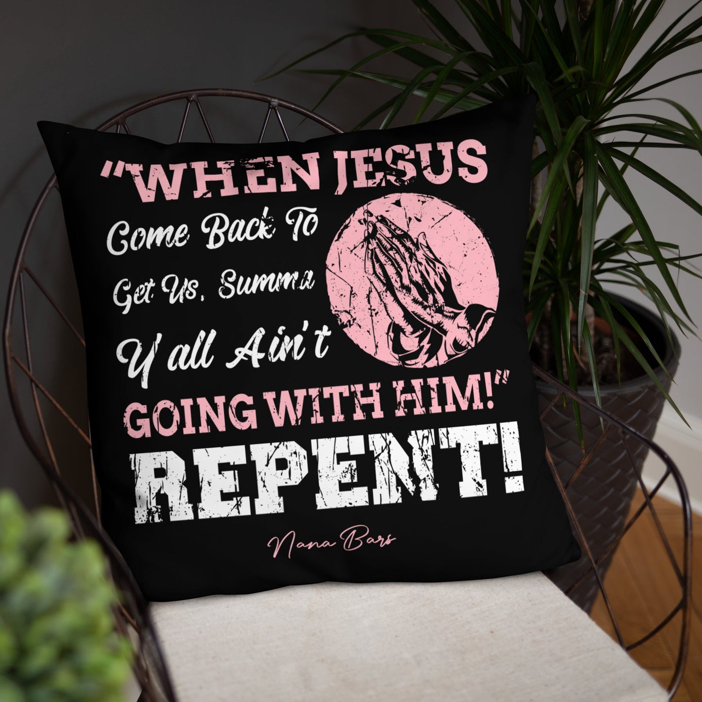 Repent Pillow