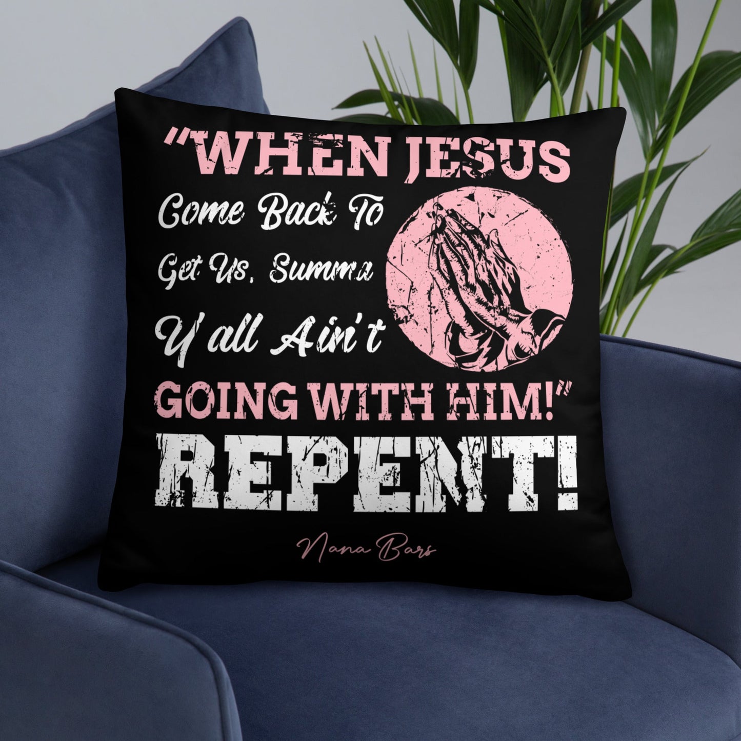 Repent Pillow