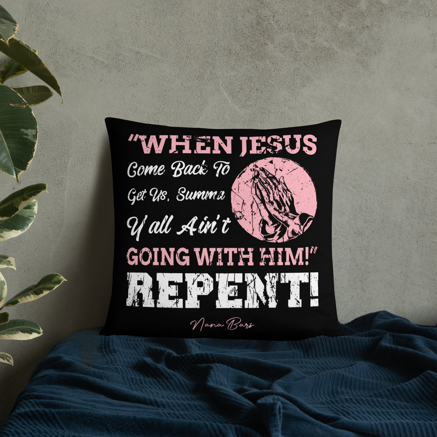 Repent Pillow