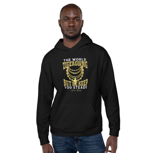 The World Zig Zag Going Hoodie