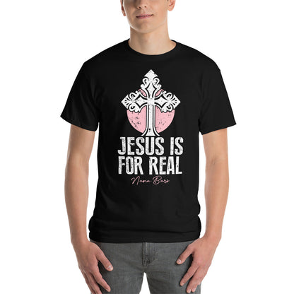 Jesus Is For Real Men's Sleeve T-Shirt