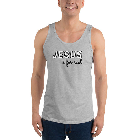 Men Tank Top - Jesus Is For Real