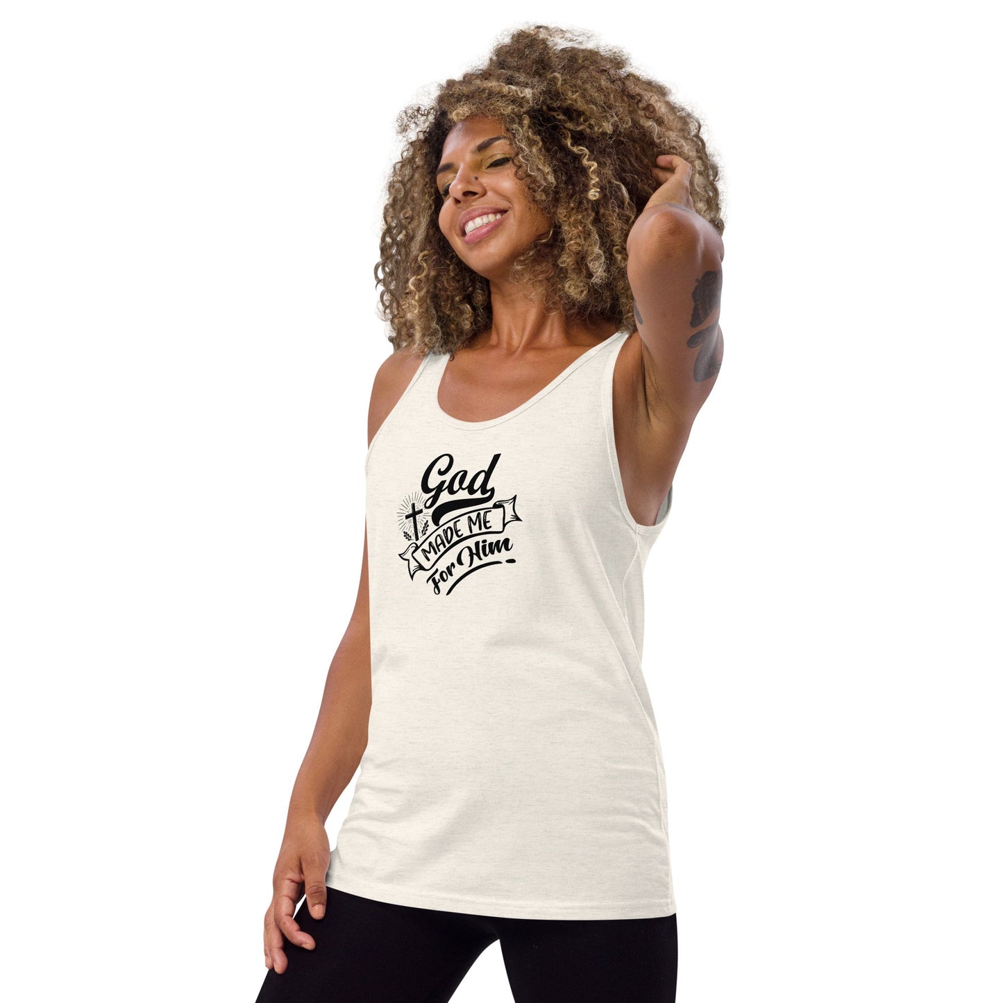 God make me for him - Women's Tank Top