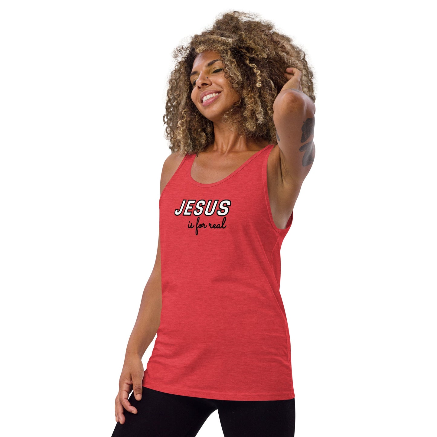 Women's Tank Top - Jesus Is For Real