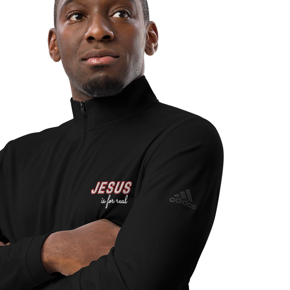 Jesus Is For Real Quarter Zip Pullover