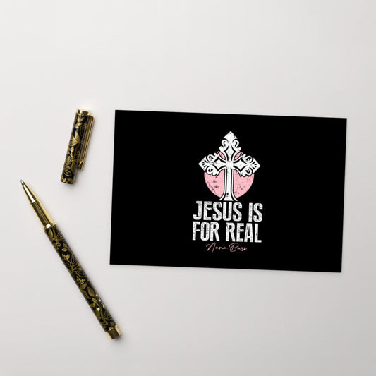 Jesus Is For Real Postcard