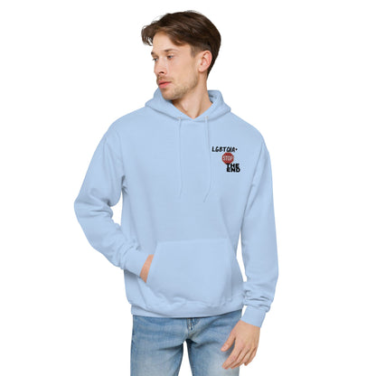 Men's Fleece Hoodie - Lgbtqia