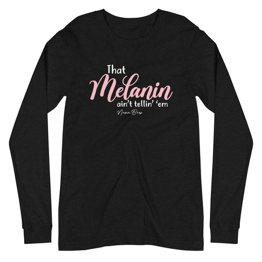 Melanin Unisex Long Sleeve Tee