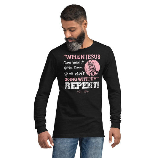 Repent Men's Long Sleeve Tee