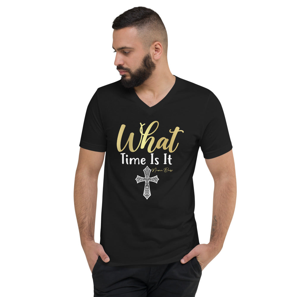 What Time Is It Men's V-Neck T-Shirt