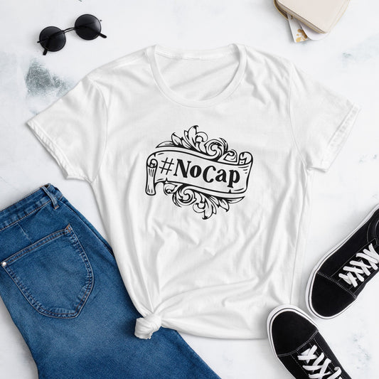 NoCap White Short Sleeve T-shirt