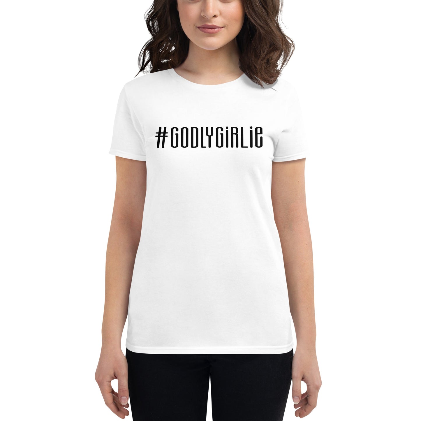 Godlygirle (style 3) - Short sleeve t-shirt