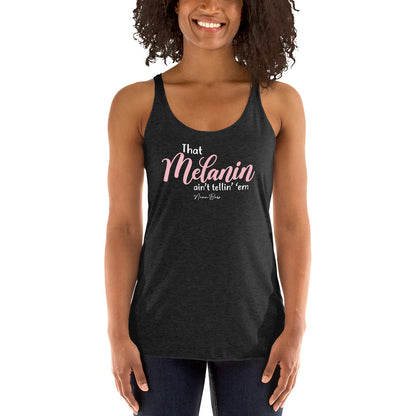 Melanin Women's Racerback Tank