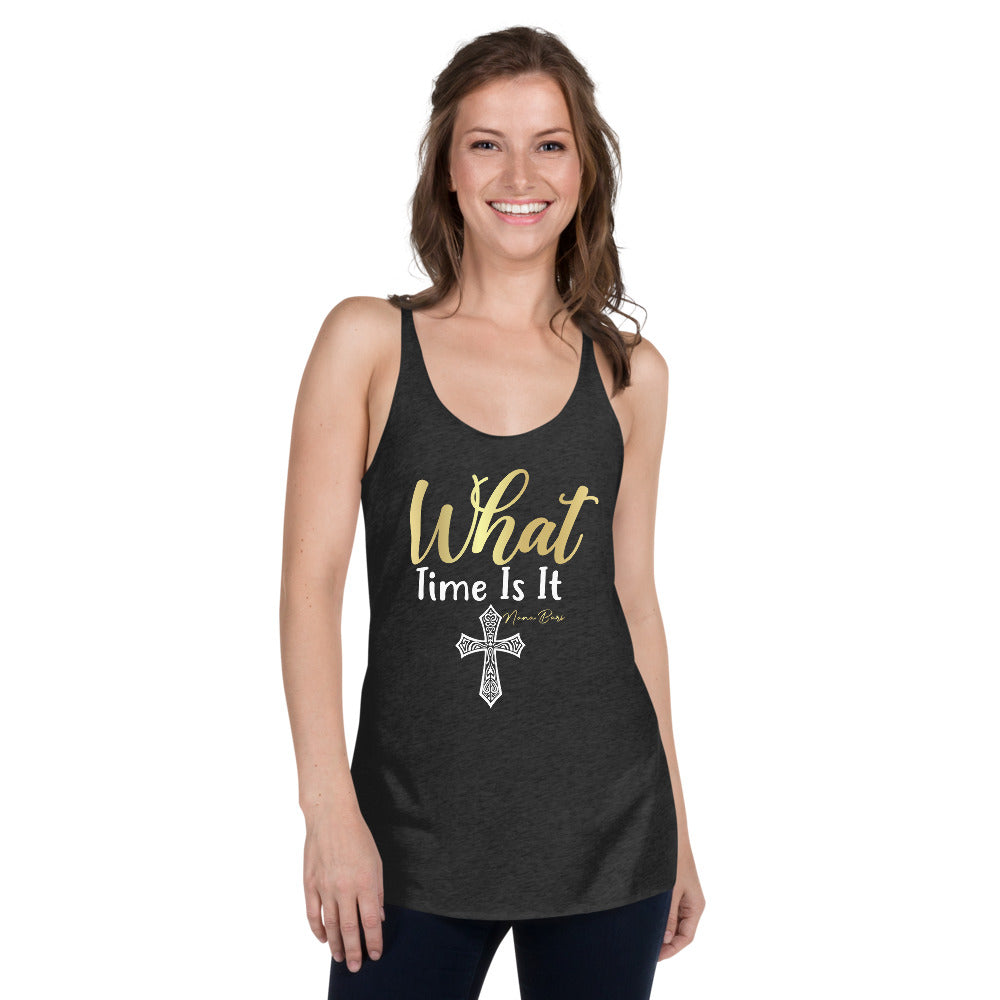 What Time Is It Women's Racerback Tank