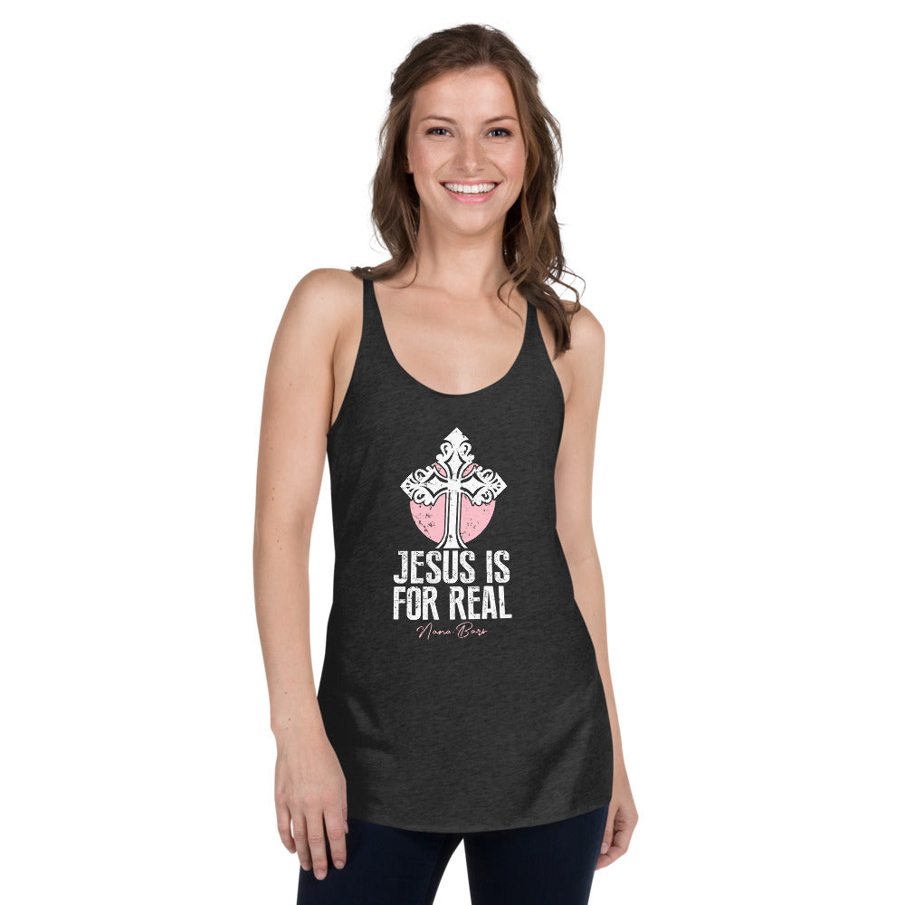 Jesus Is For Real Women's Racerback Tank