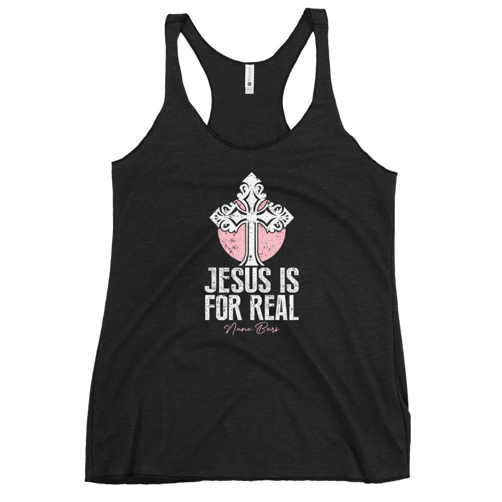 Jesus Is For Real Women's Racerback Tank