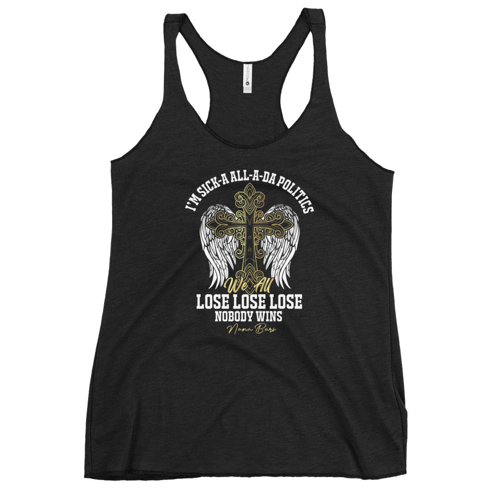 We All Lose Women's Racerback Tank